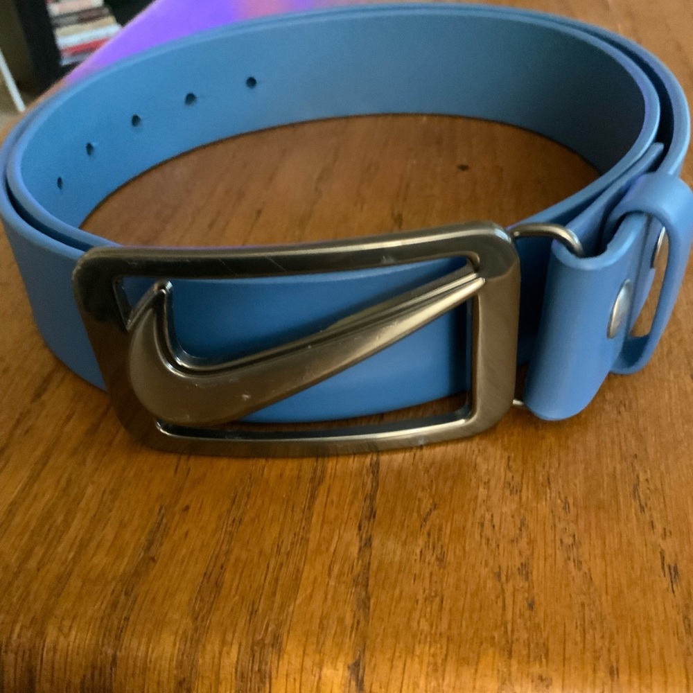 Adidas leather golf belt w/ removable  Nike buckle